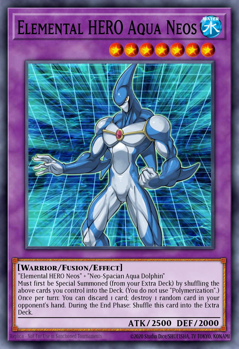 Elemental HERO Aqua Neos Yu-Gi-Oh card