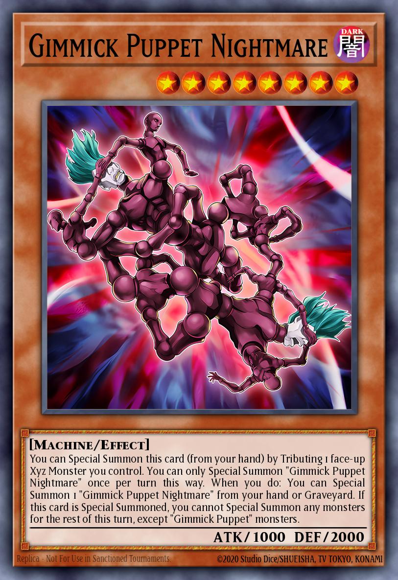 Gimmick Puppet Nightmare Yu-Gi-Oh card