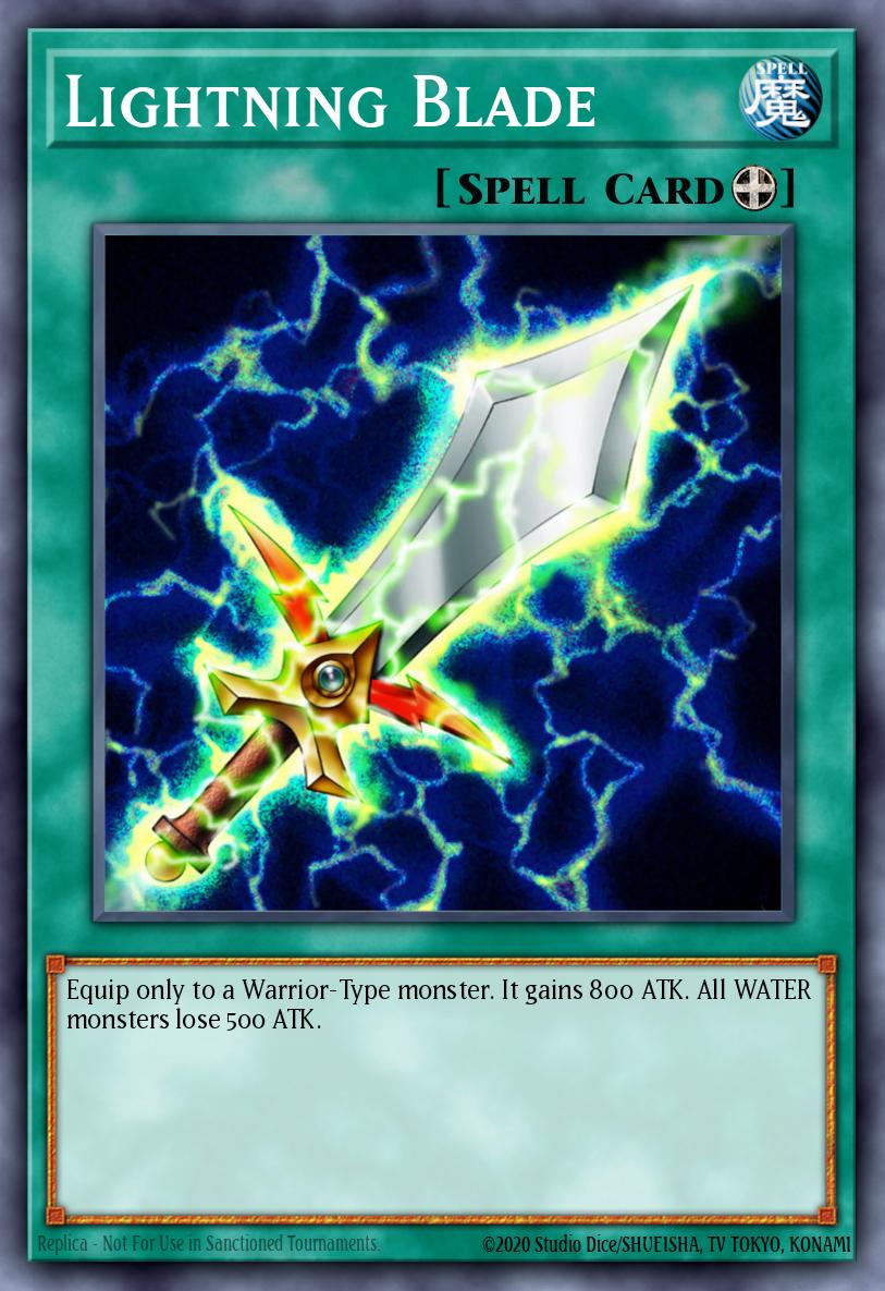 Lightning Blade Yu-Gi-Oh card