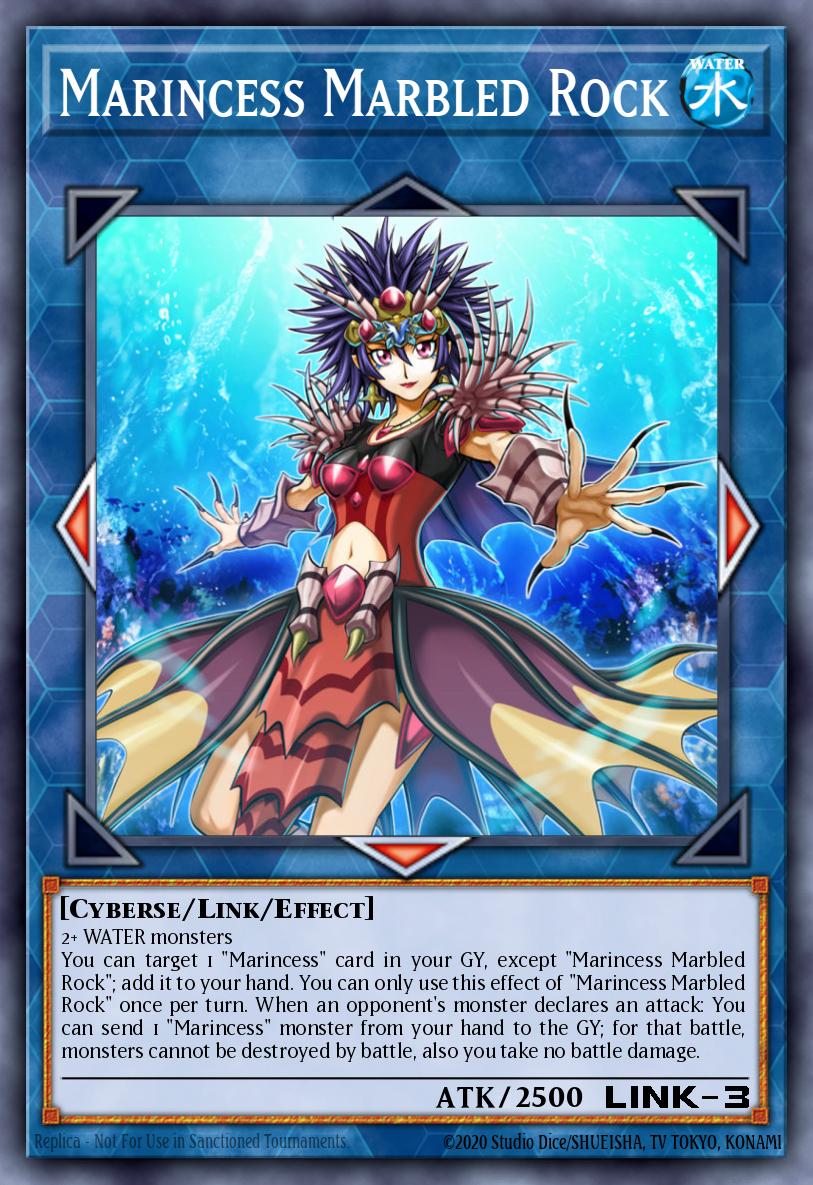 Marincess Marbled Rock Yu-Gi-Oh card