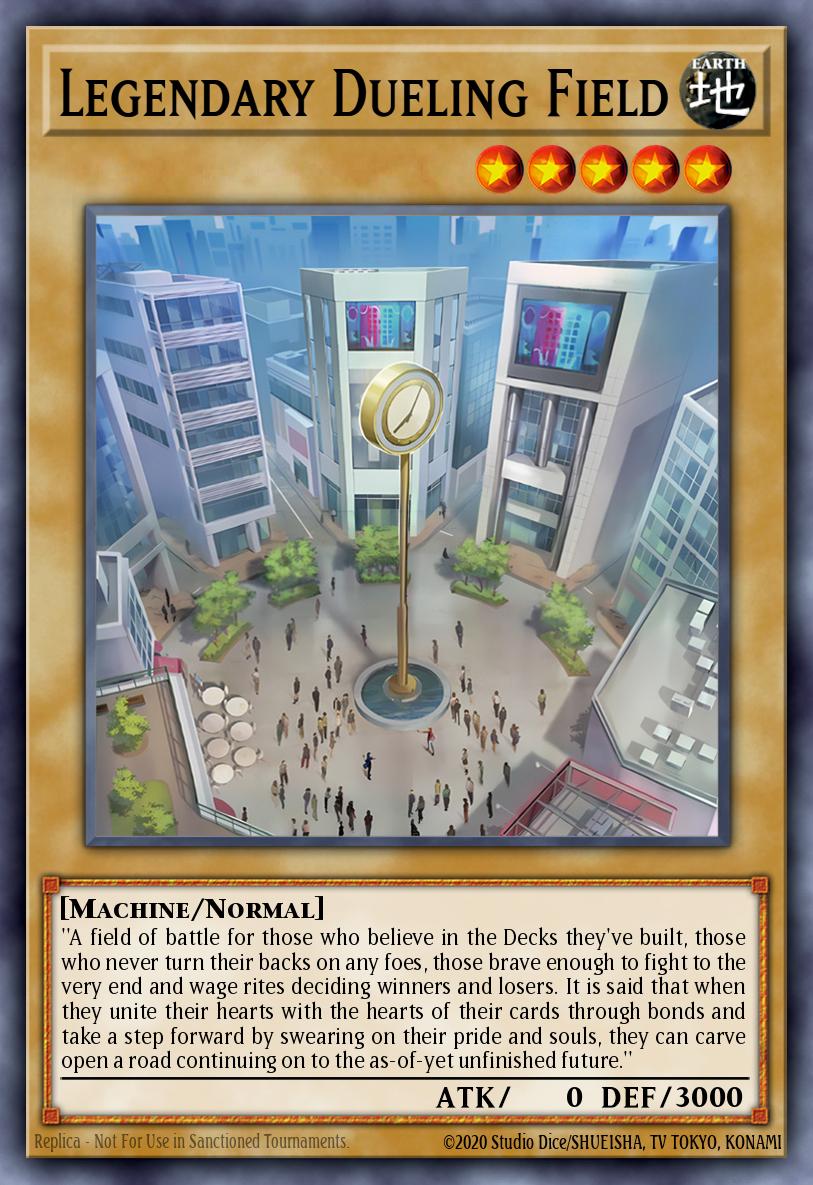 Legendary Dueling Field Yu-Gi-Oh card