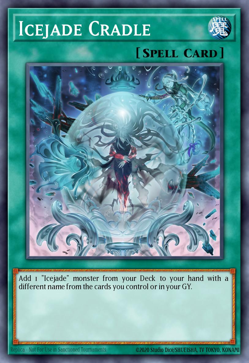 Icejade Cradle Yu-Gi-Oh card