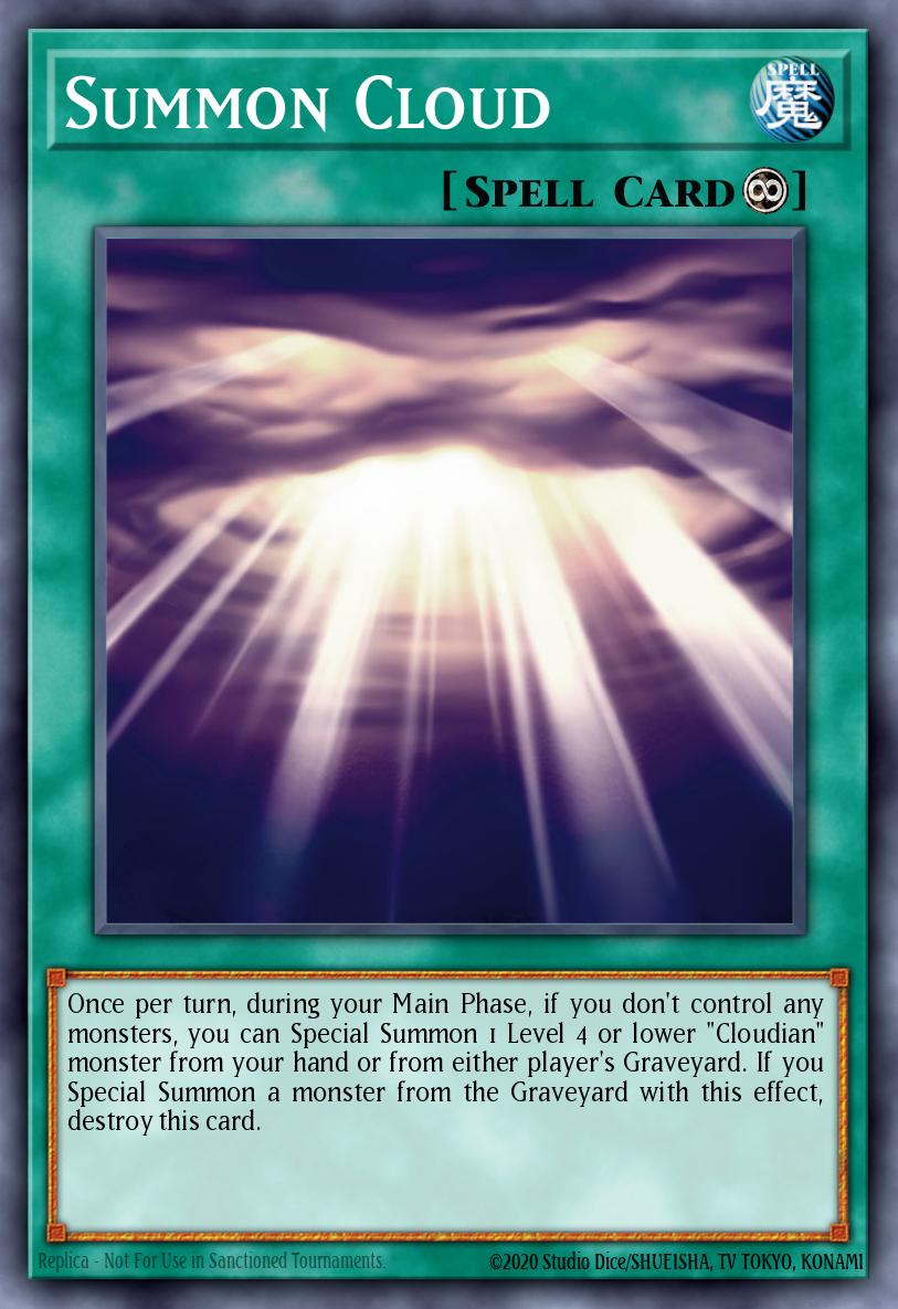 Summon Cloud Yu-Gi-Oh card