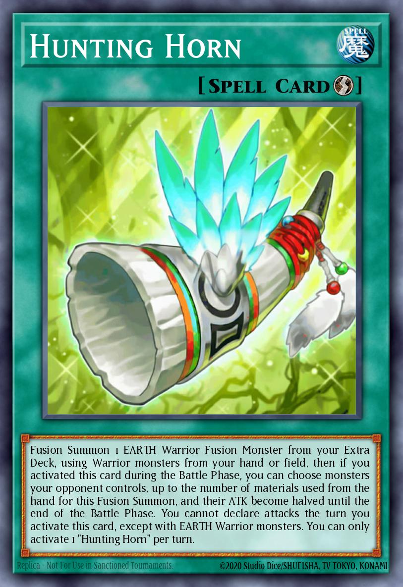 Hunting Horn Yu-Gi-Oh card