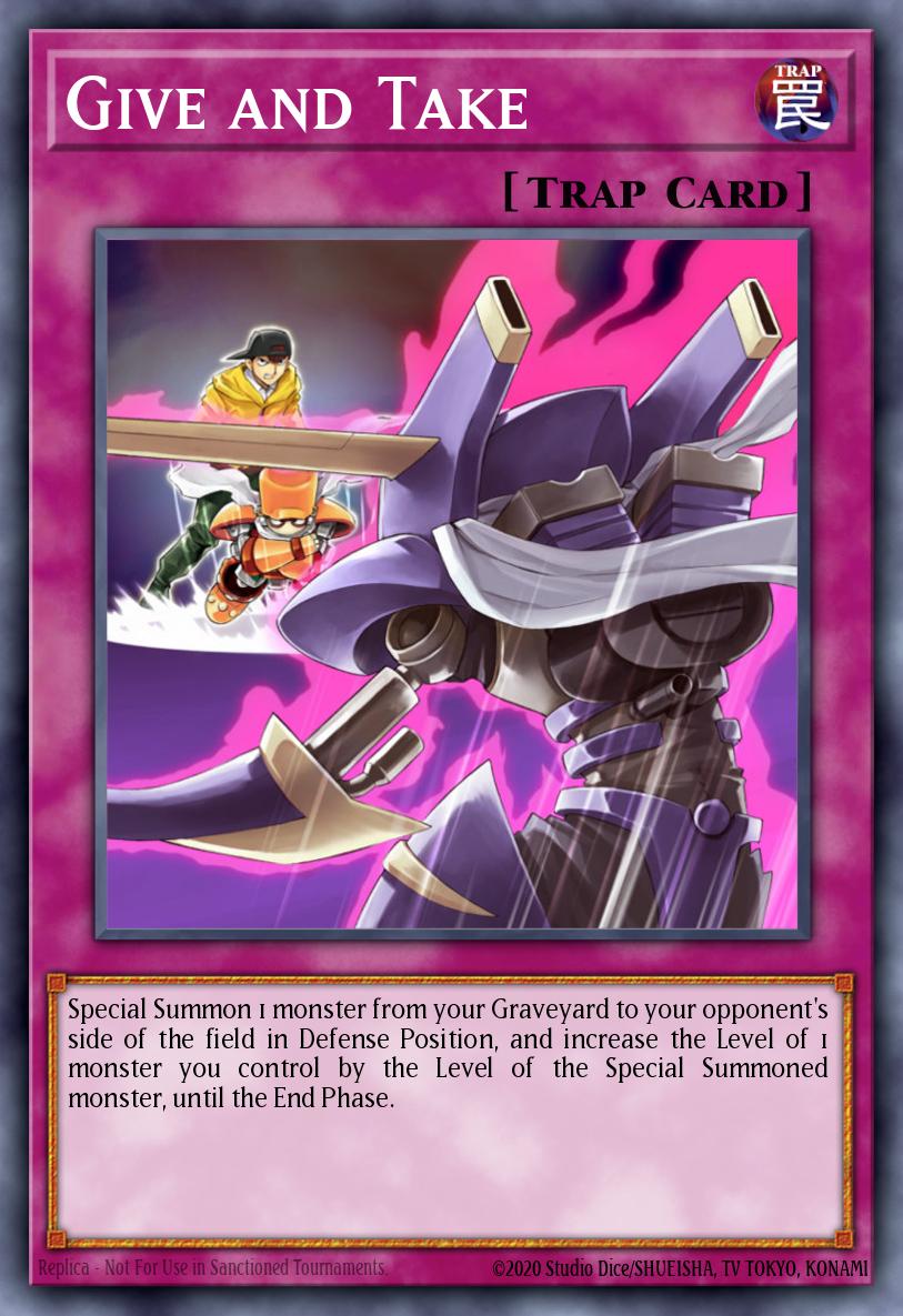 Give and Take Yu-Gi-Oh card