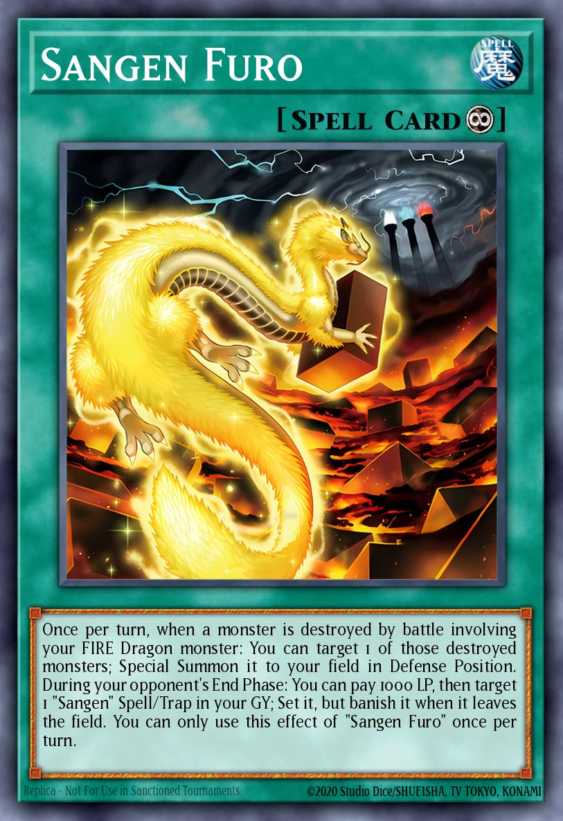 Sangen Furo Yu-Gi-Oh card