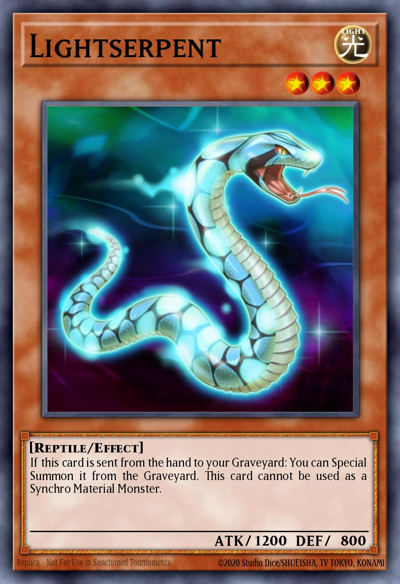 Lightserpent Yu-Gi-Oh card