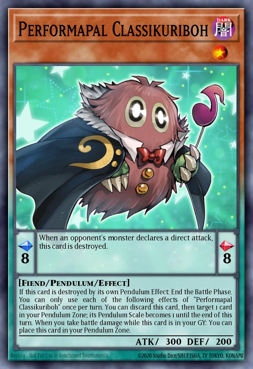 Performapal Classikuriboh Yu-Gi-Oh card