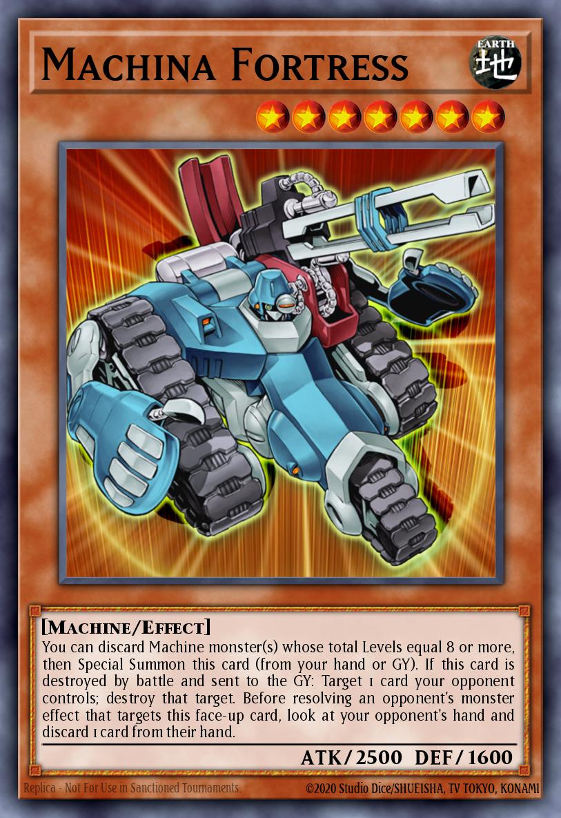 Machina Fortress Yu-Gi-Oh card