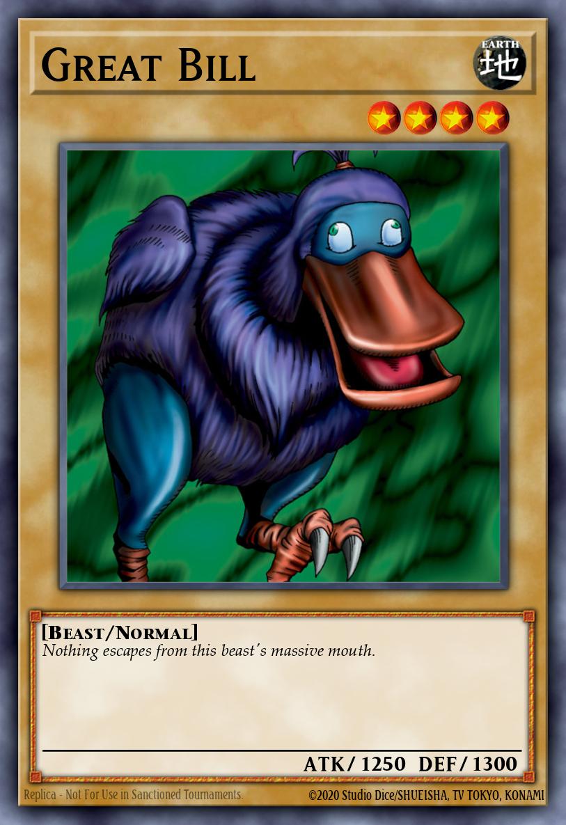 Great Bill Yu-Gi-Oh card