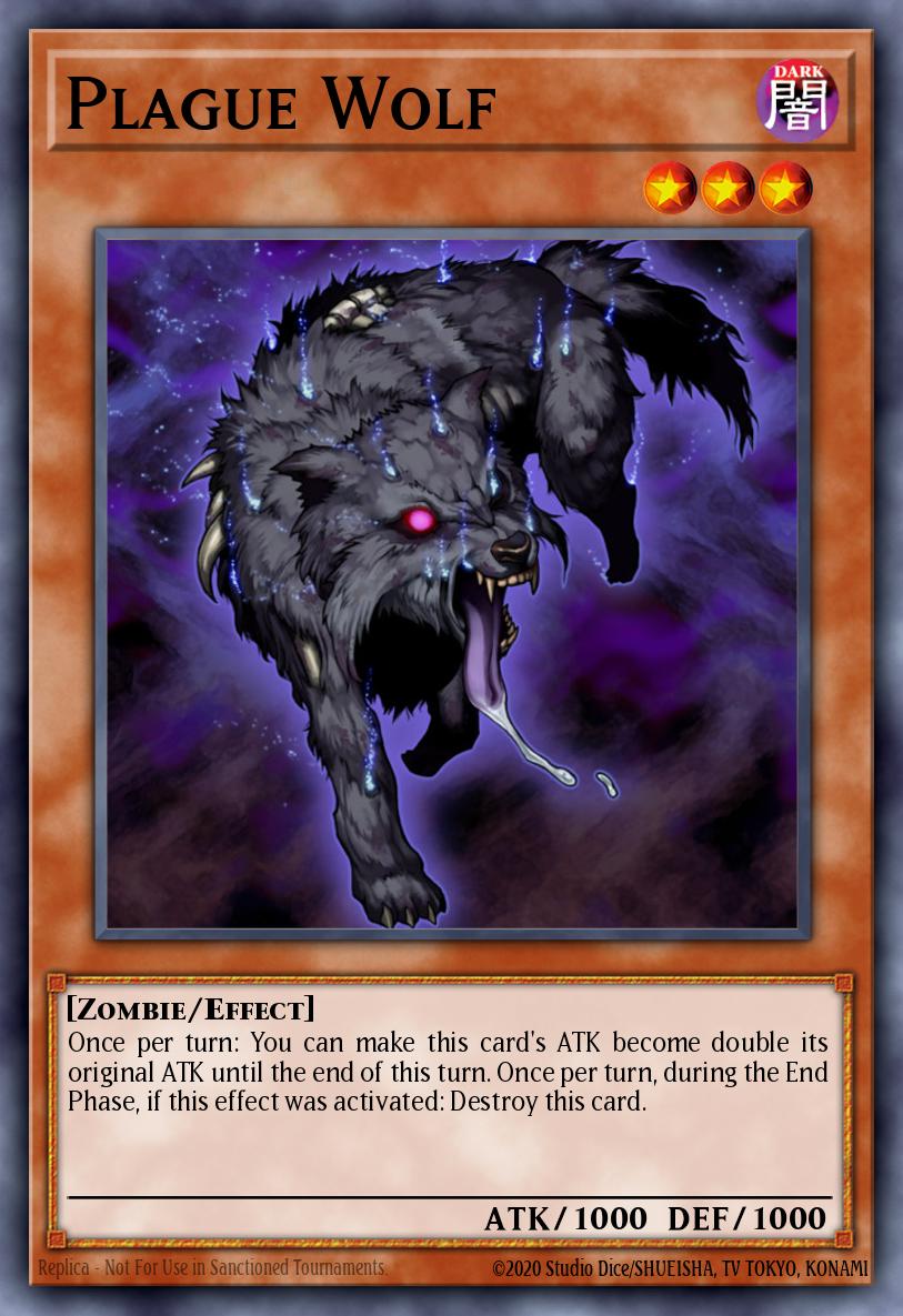 Plague Wolf Yu-Gi-Oh card