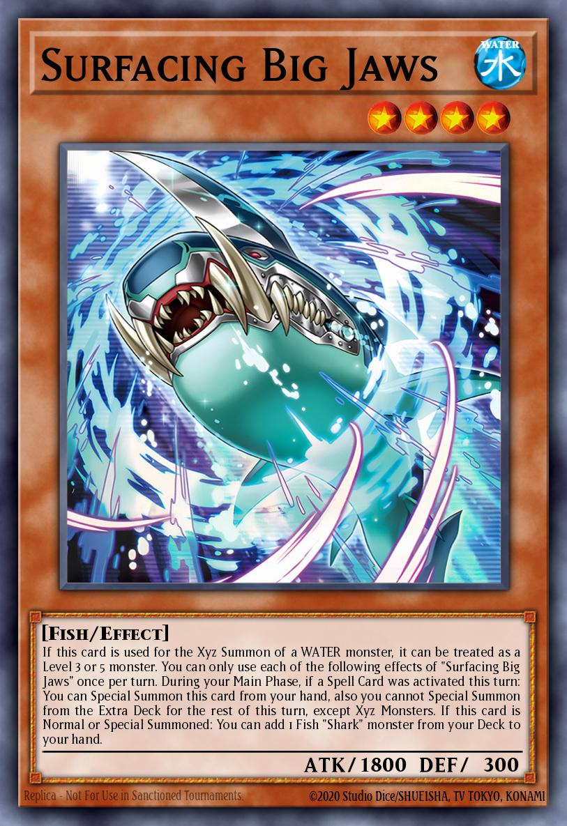 Surfacing Big Jaws Yu-Gi-Oh card
