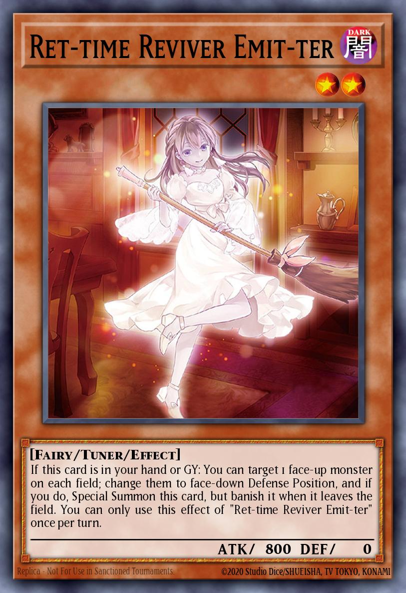 Ret-time Reviver Emit-ter Yu-Gi-Oh card