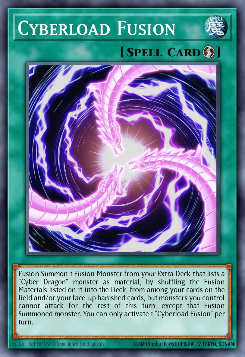 Cyberload Fusion Yu-Gi-Oh card