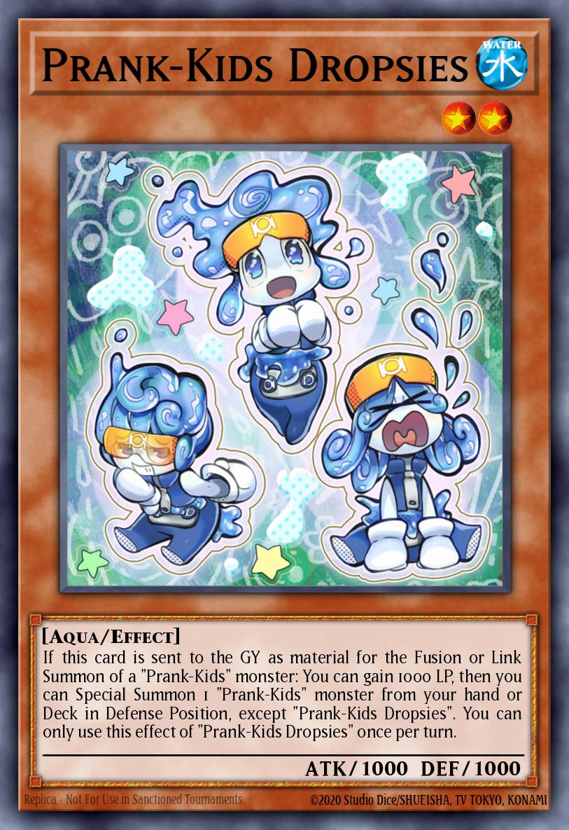 Prank-Kids Dropsies Yu-Gi-Oh card