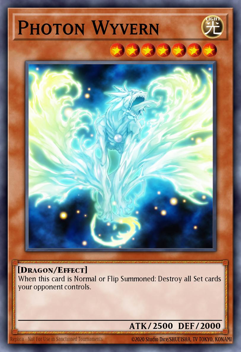 Photon Wyvern Yu-Gi-Oh card