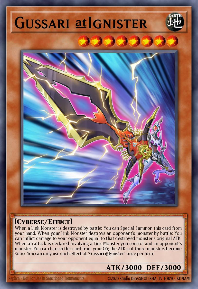 Gussari @Ignister Yu-Gi-Oh card