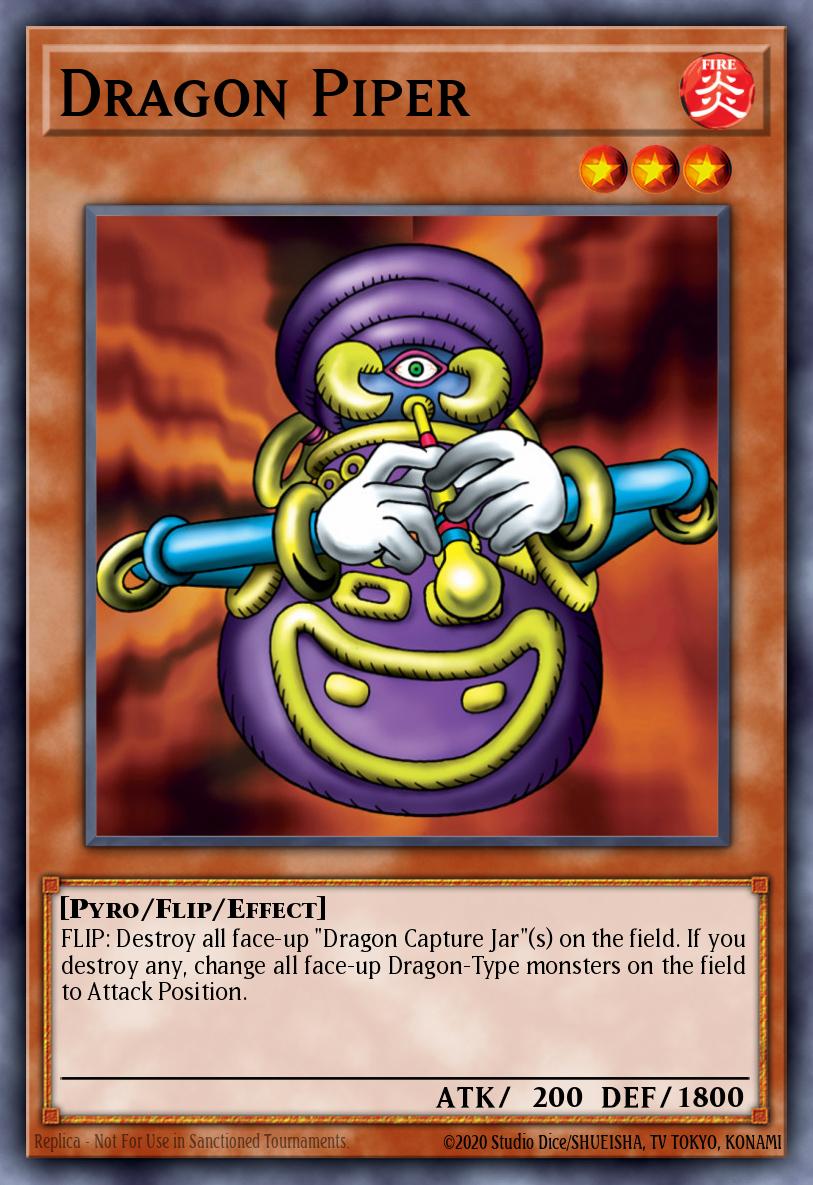 Dragon Piper Yu-Gi-Oh card