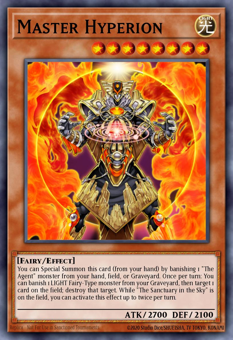Master Hyperion Yu-Gi-Oh card