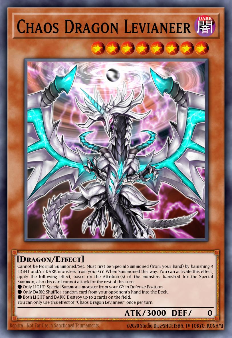 Chaos Dragon Levianeer Yu-Gi-Oh card