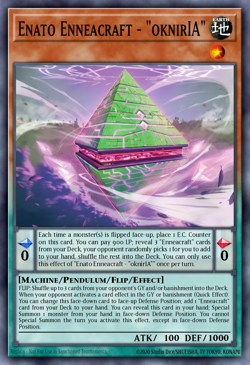 Enato Enneacraft - "oknirIA" Yu-Gi-Oh card