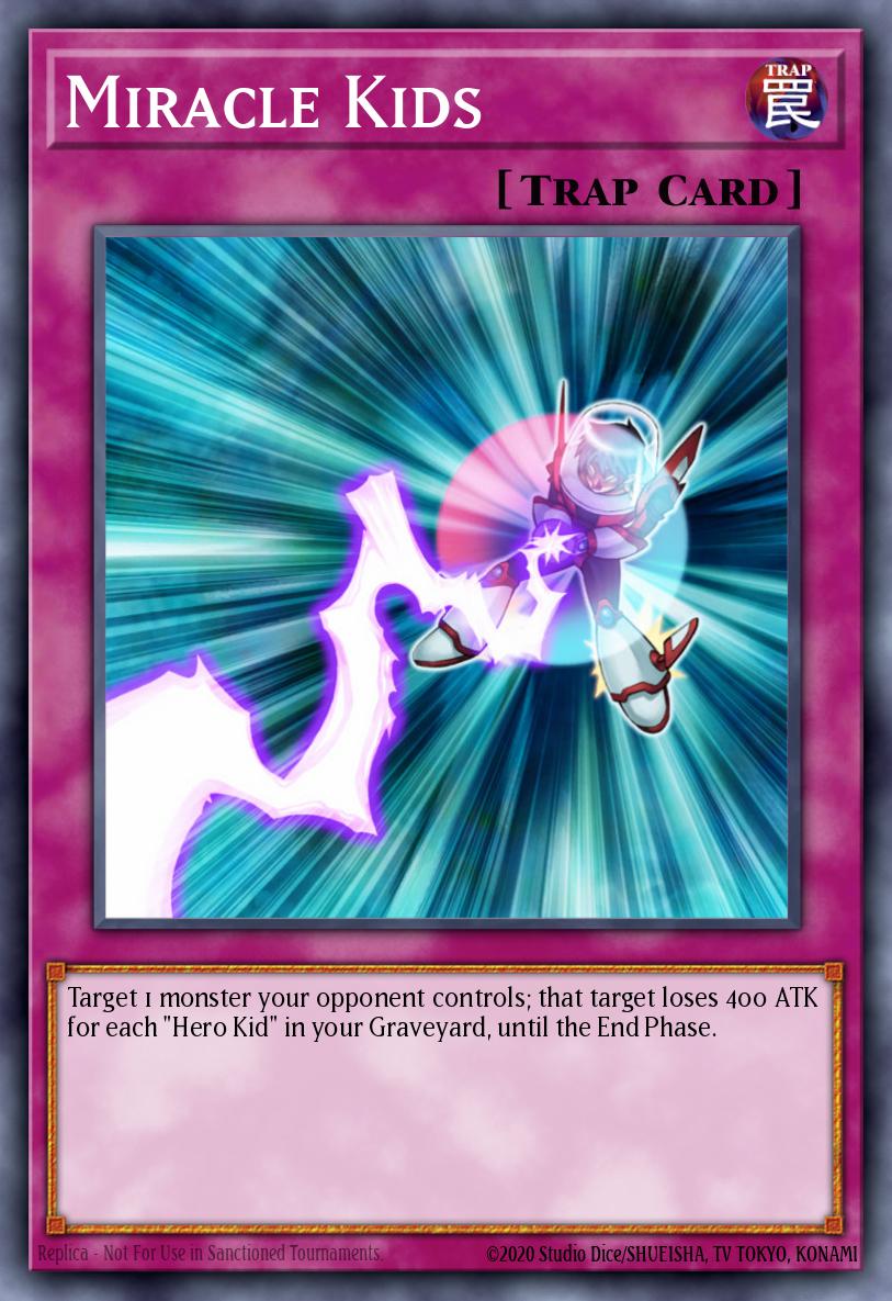 Miracle Kids Yu-Gi-Oh card
