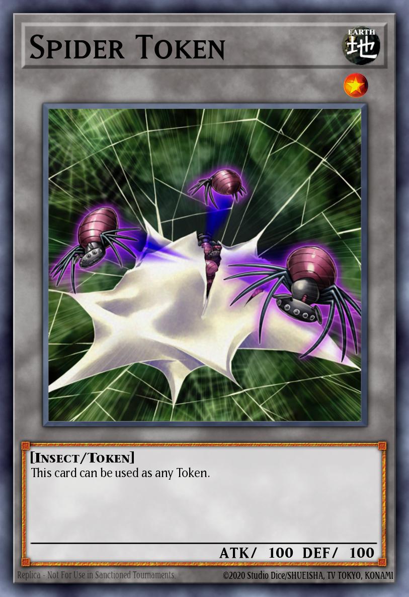 Spider Token Yu-Gi-Oh card