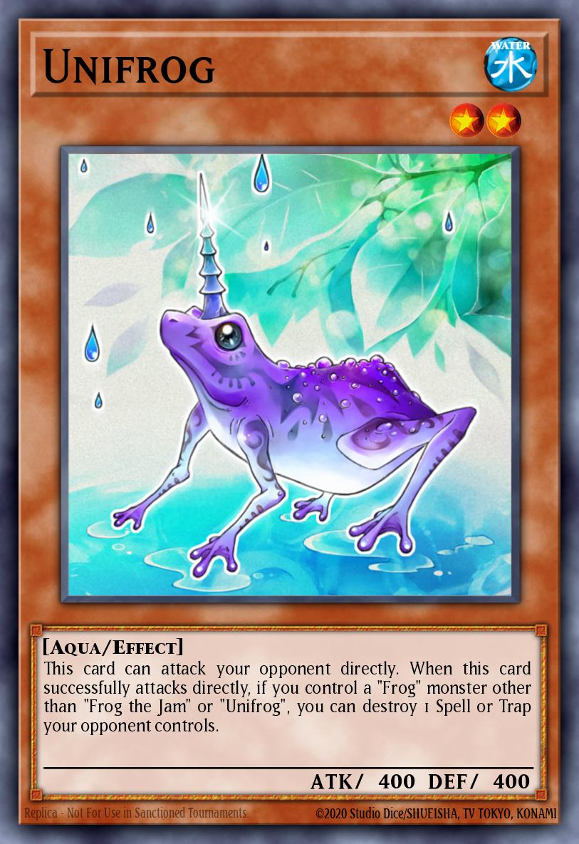 Unifrog Yu-Gi-Oh card