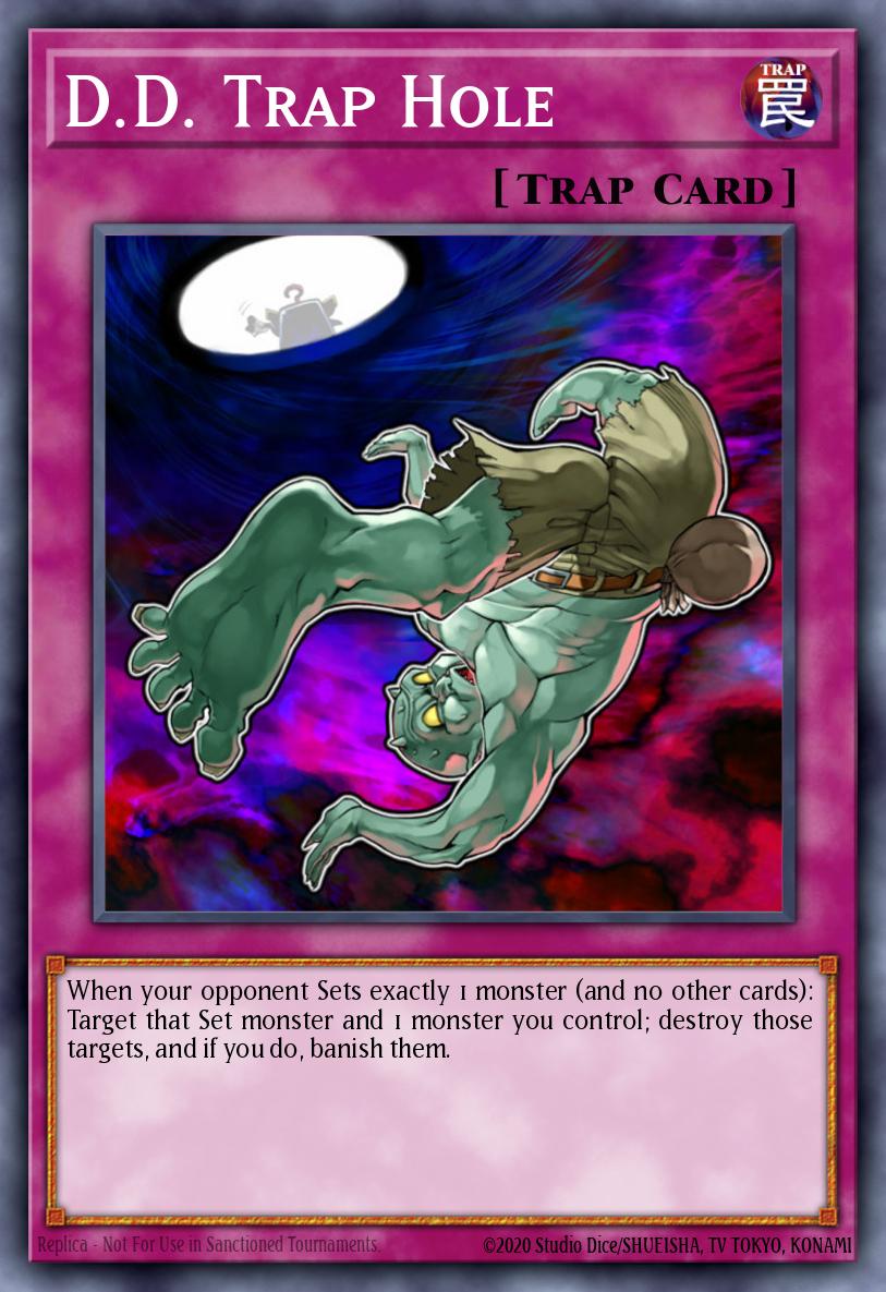 D.D. Trap Hole Yu-Gi-Oh card