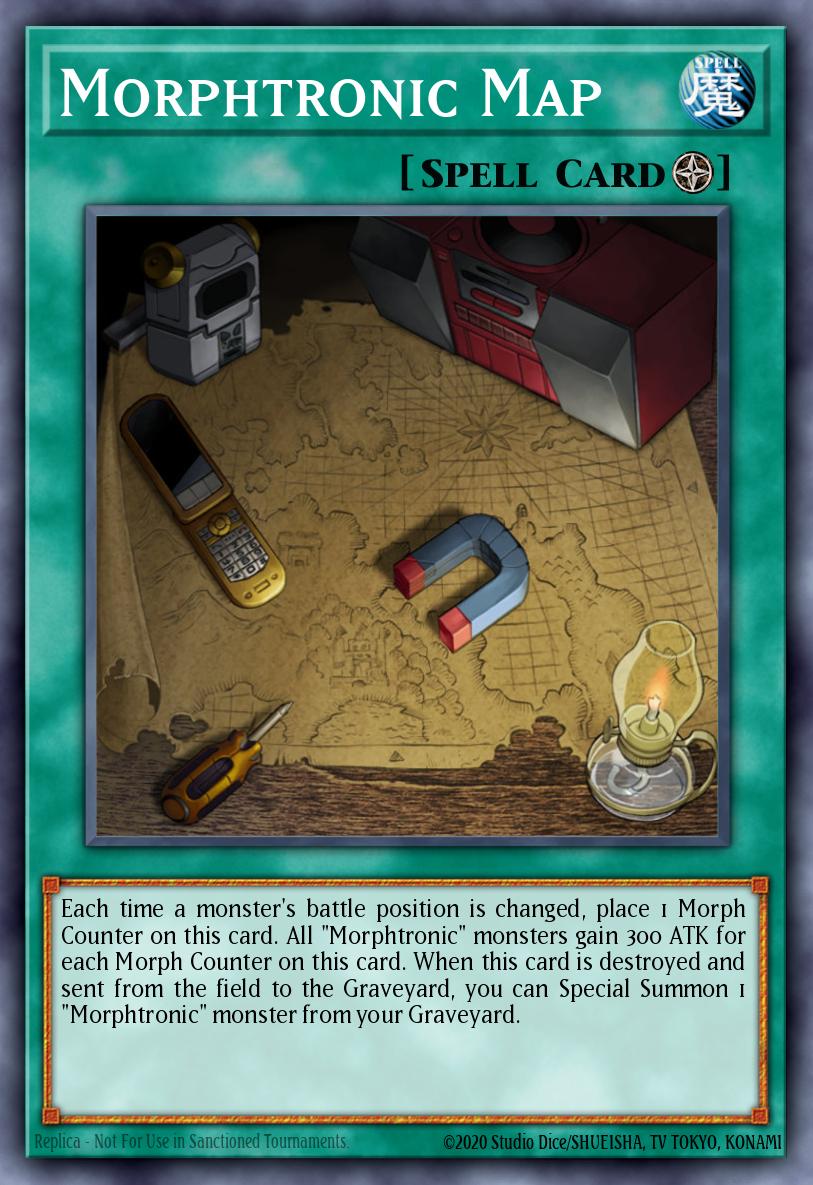 Morphtronic Map Yu-Gi-Oh card