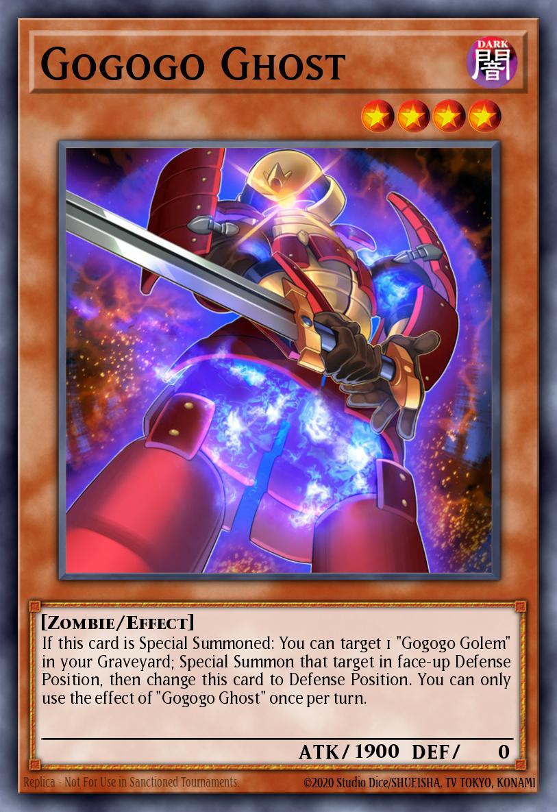 Gogogo Ghost Yu-Gi-Oh card