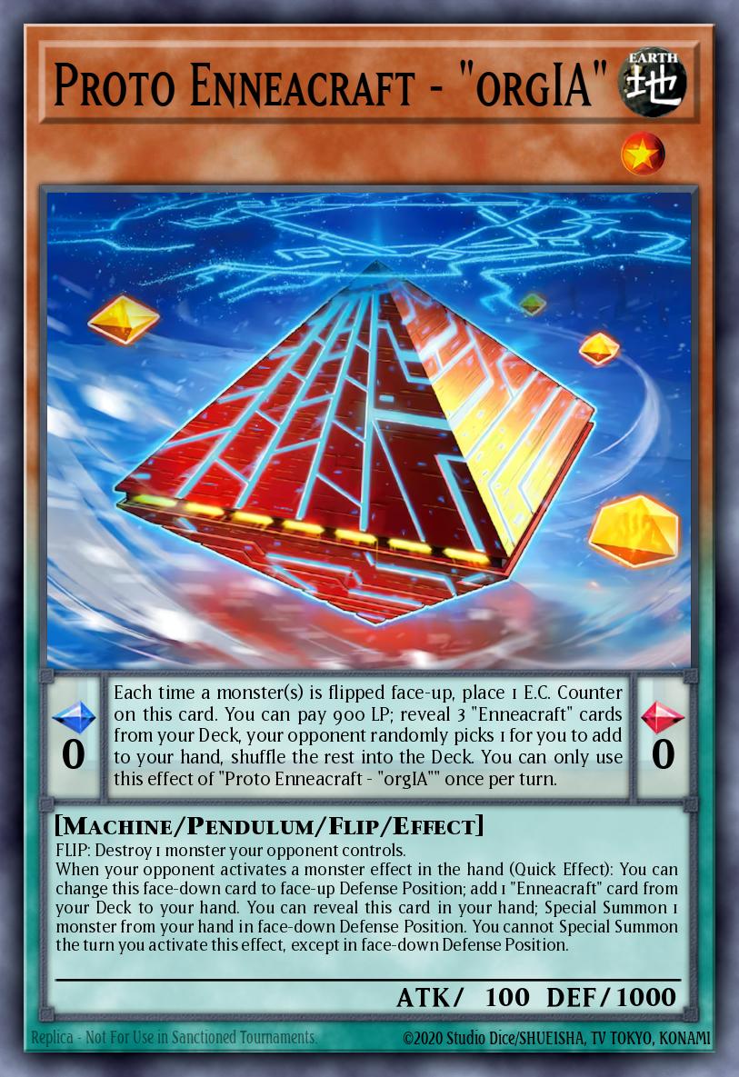 Proto Enneacraft - "orgIA" Yu-Gi-Oh card