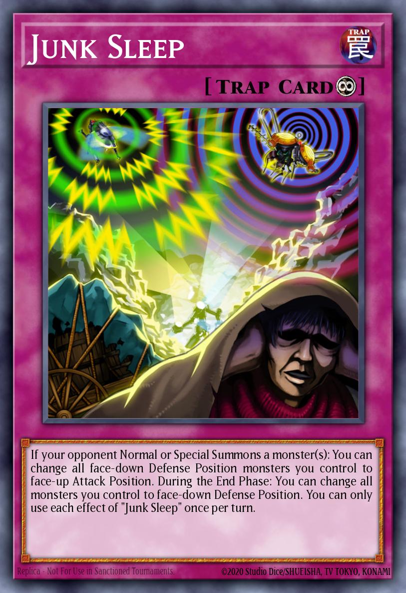 Junk Sleep Yu-Gi-Oh card