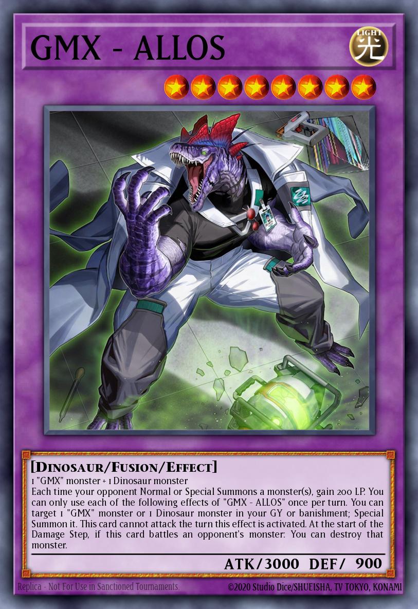 GMX - ALLOS Yu-Gi-Oh card