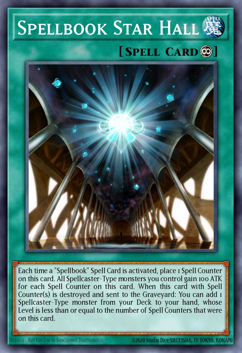 Spellbook Star Hall Yu-Gi-Oh card