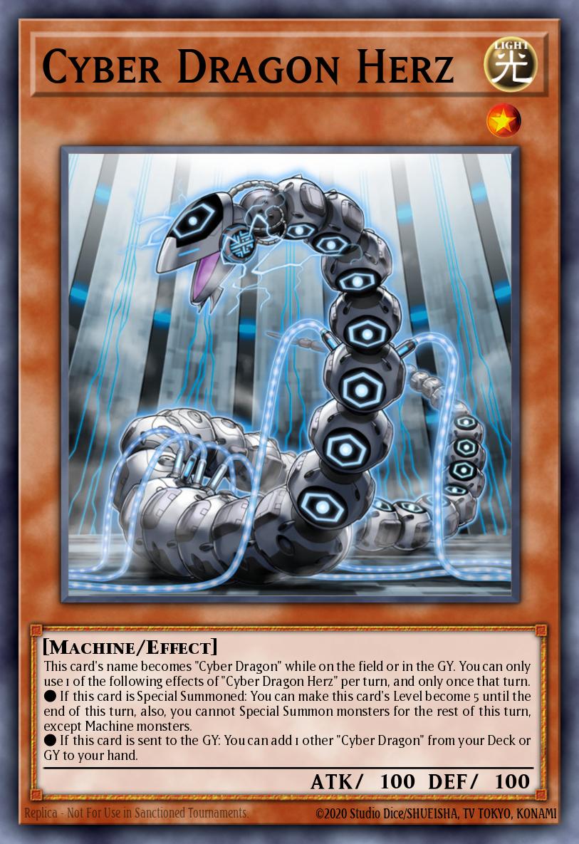 Cyber Dragon Herz Yu-Gi-Oh card