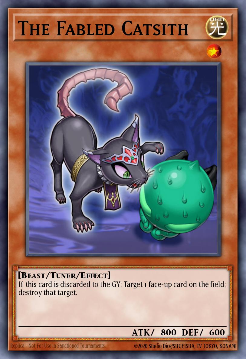 The Fabled Catsith Yu-Gi-Oh card