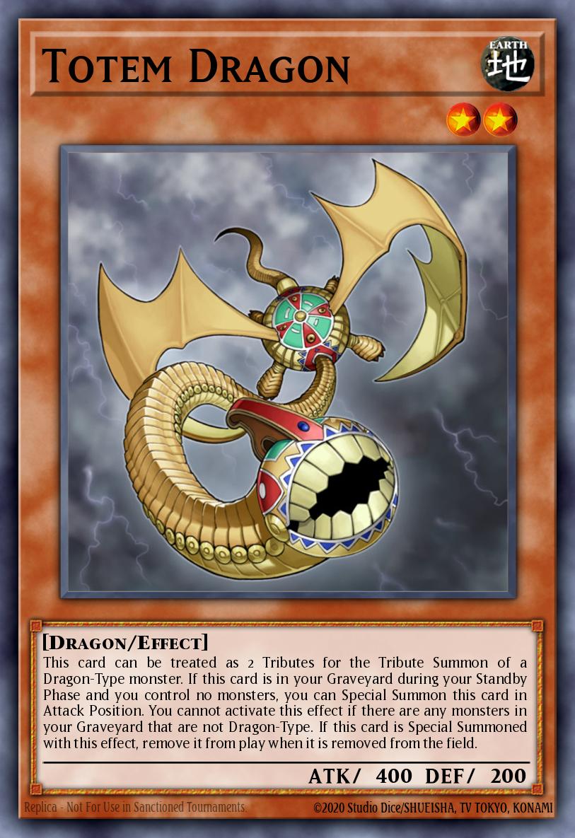 Totem Dragon Yu-Gi-Oh card