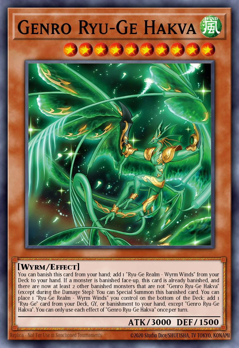 Genro Ryu-Ge Hakva Yu-Gi-Oh card