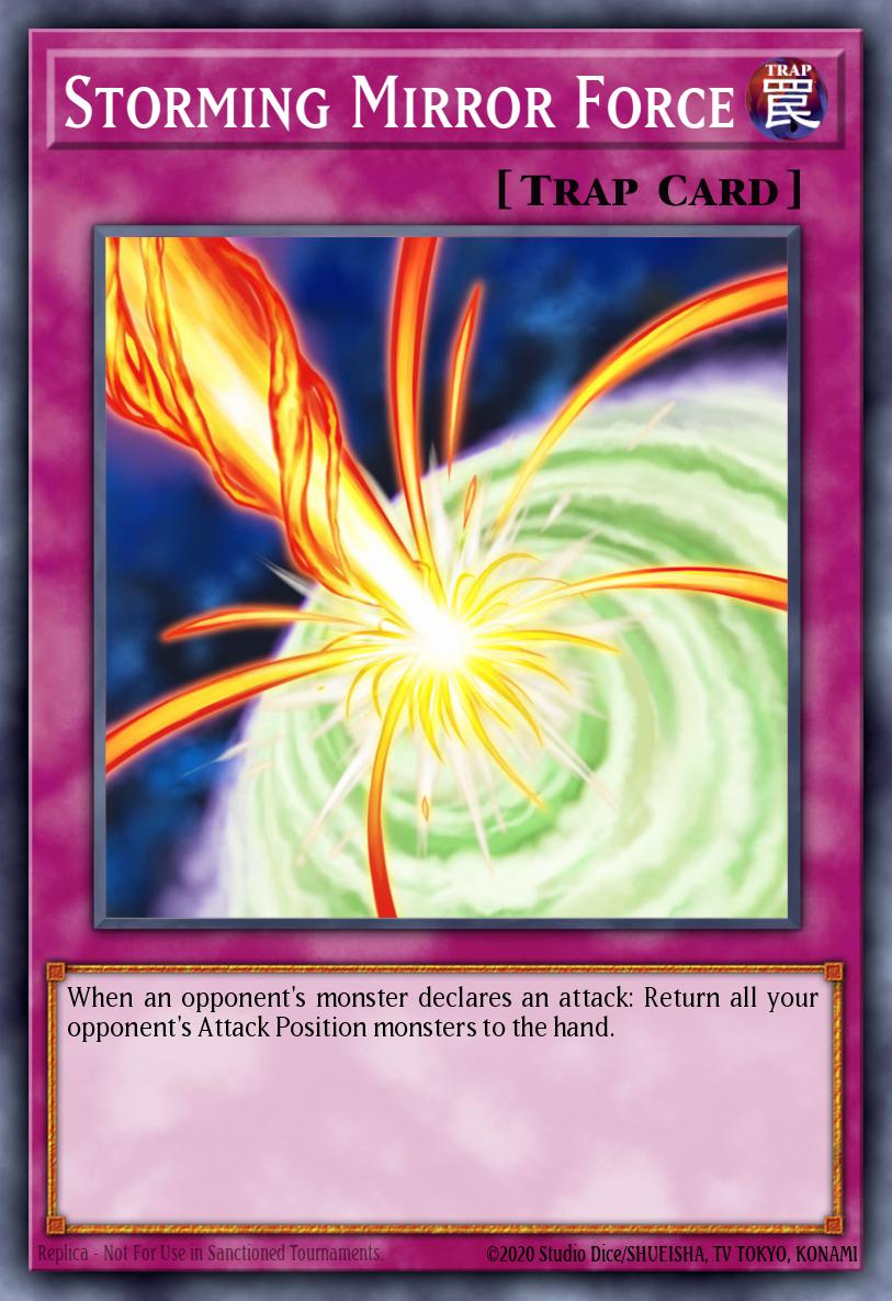 Storming Mirror Force Yu-Gi-Oh card