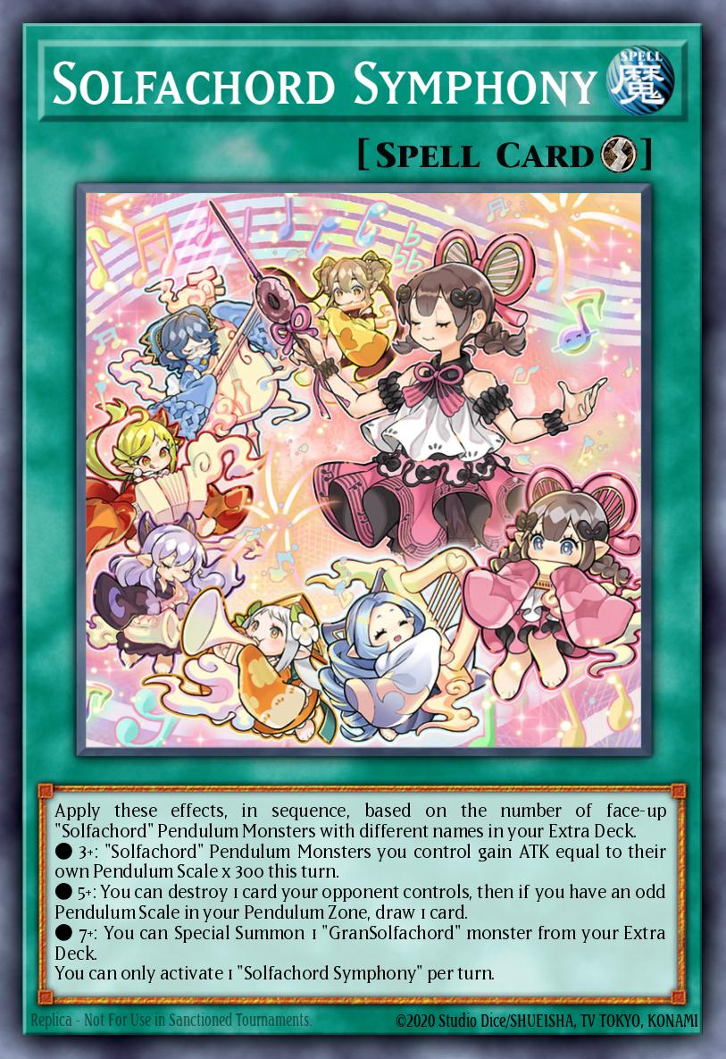 Solfachord Symphony Yu-Gi-Oh card