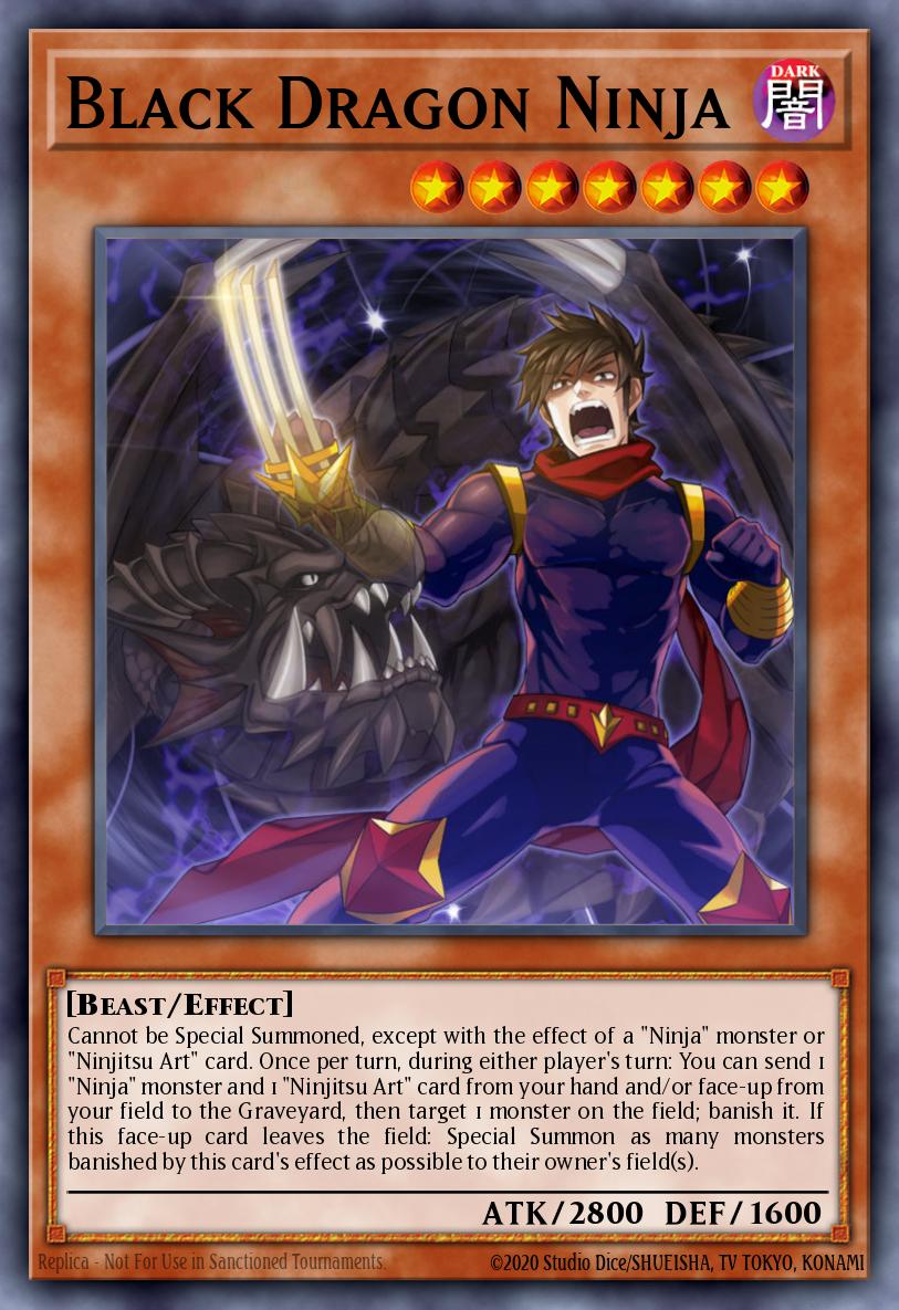 Black Dragon Ninja Yu-Gi-Oh card