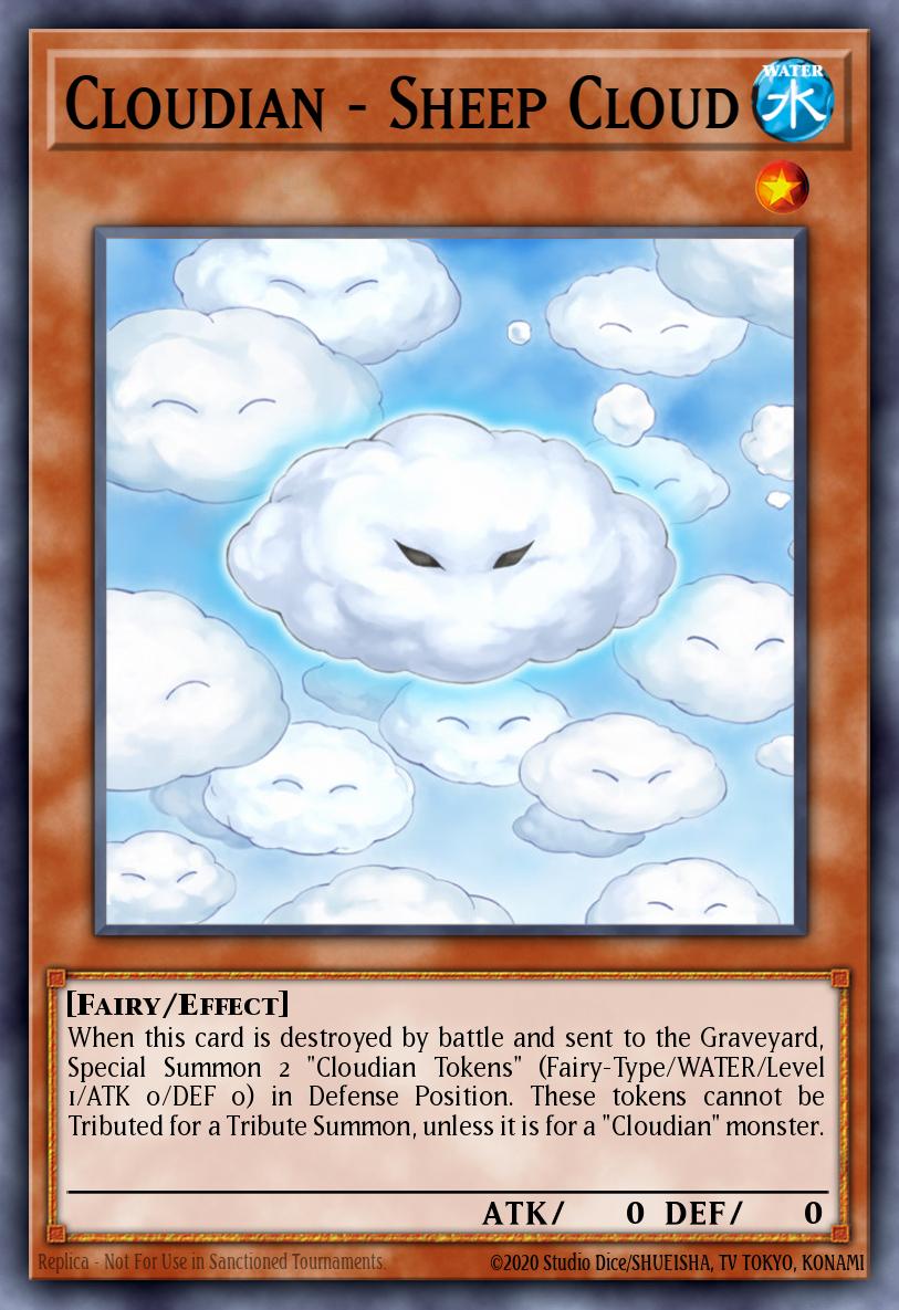 Cloudian - Sheep Cloud Yu-Gi-Oh card