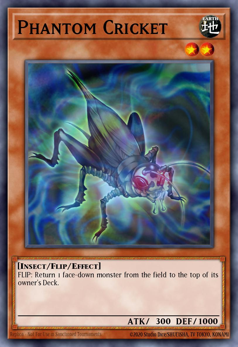 Phantom Cricket Yu-Gi-Oh card