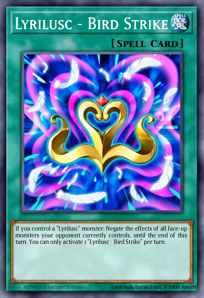Lyrilusc - Bird Strike Yu-Gi-Oh card