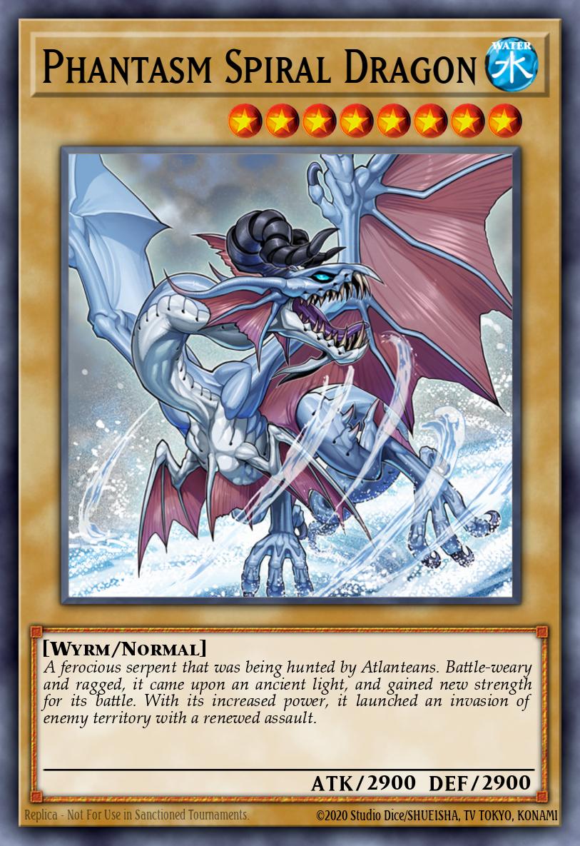 Phantasm Spiral Dragon Yu-Gi-Oh card