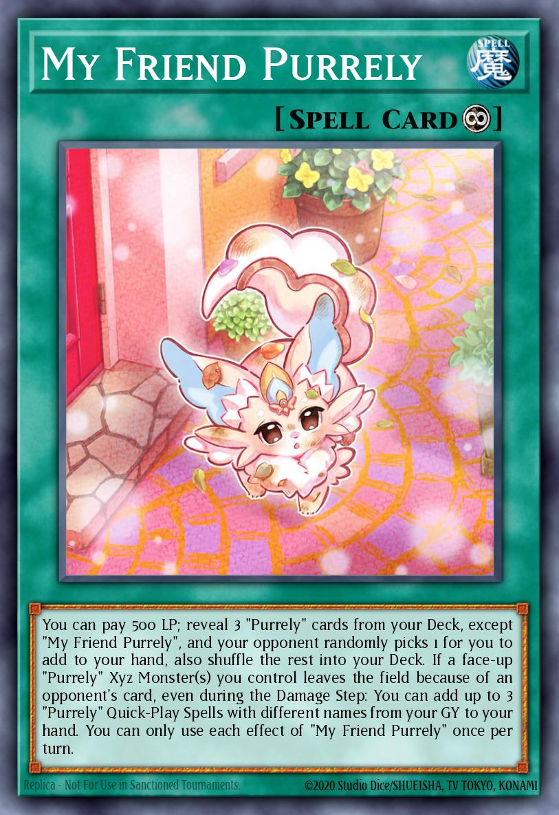 My Friend Purrely Yu-Gi-Oh card