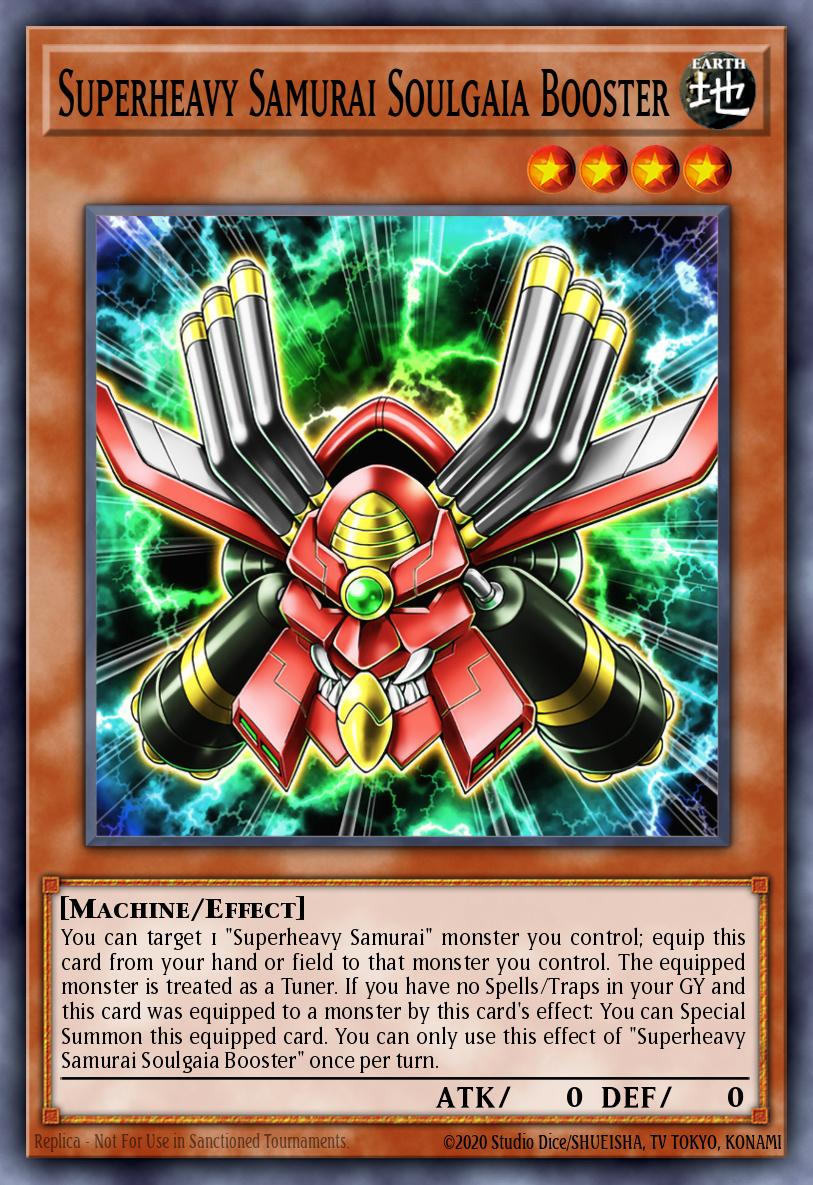 Superheavy Samurai Soulgaia Booster Yu-Gi-Oh card