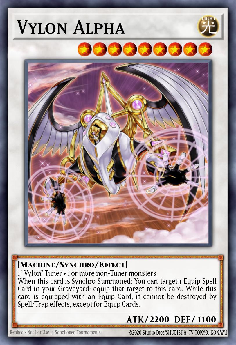 Vylon Alpha Yu-Gi-Oh card