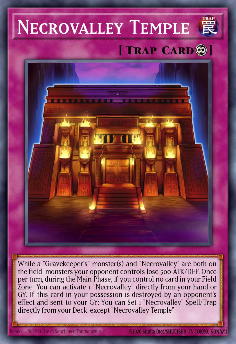 Necrovalley Temple Yu-Gi-Oh card